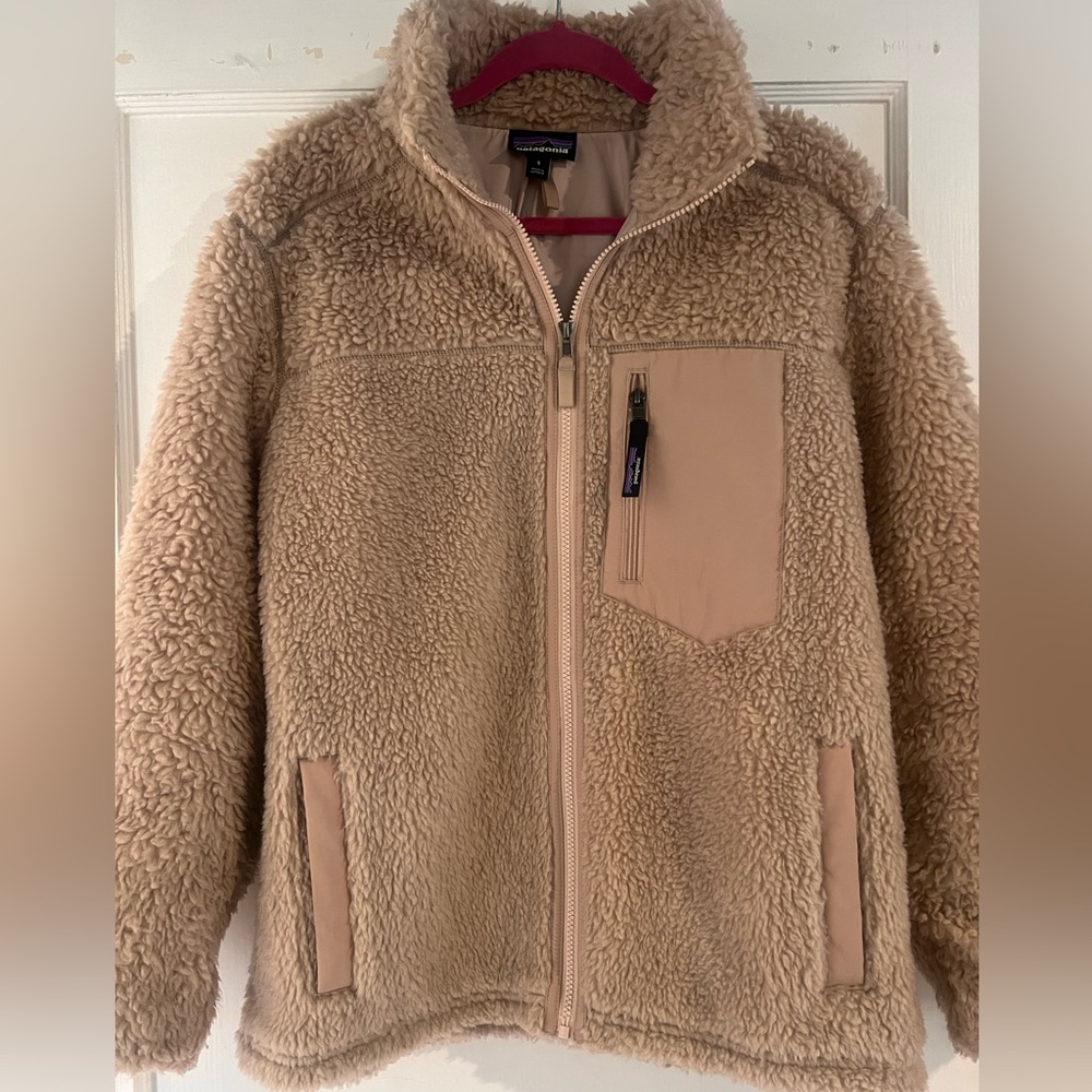 Patagonia teddy jacket, wore once!